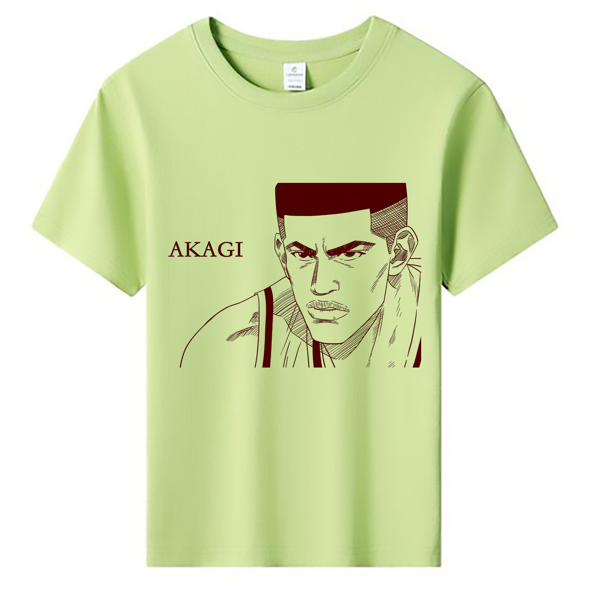 （画像用） SLAM DUNK／スラムダンク 綿100％キッズTシャツ（フロントプリント）